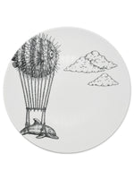 Montgolfiers Dolphin 29cm plate