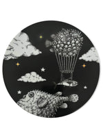 Montgolfiers 23cm plate night 2