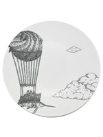 Montgolfiers Sailing Fish 29cm plate