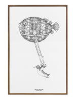 Montgolfiers Penguin Fine art print