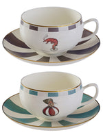 Searcus Shrimp-Hermit tea cups 2 set