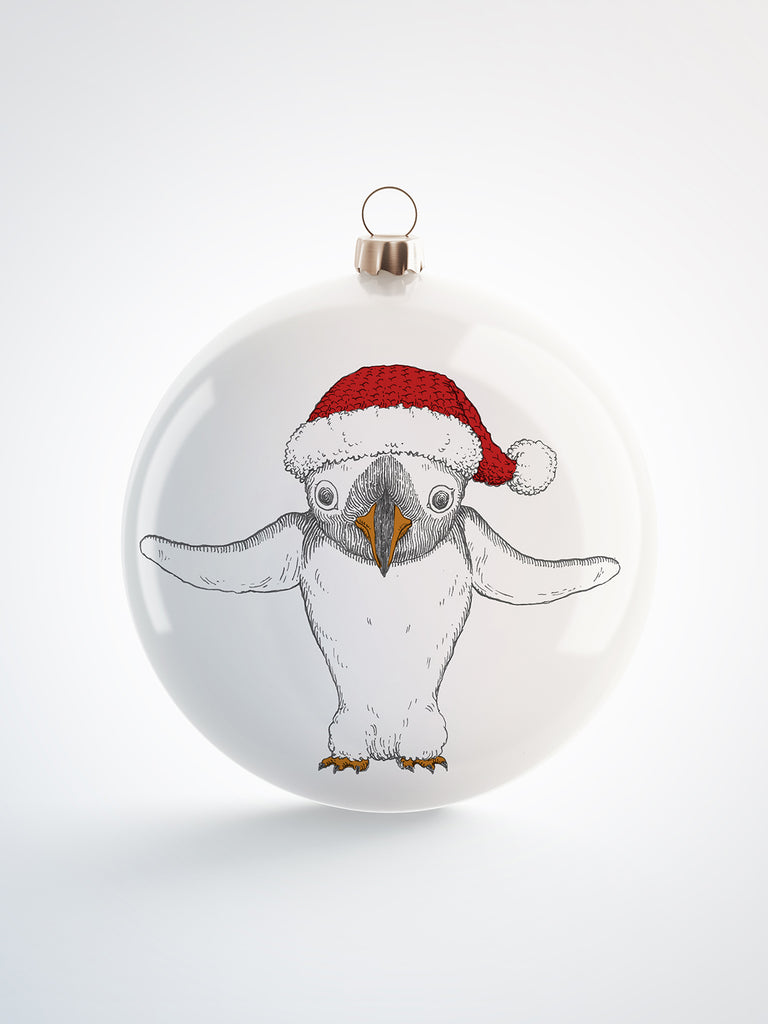 Penguins Christmas ball