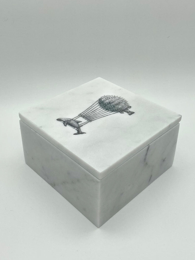 Bianco Carrara-box